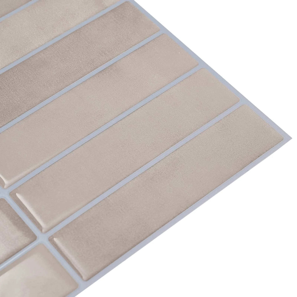 Piastrella Rettangolare 20 pcs Caffè beige 29 x 23 x 0,08 cm