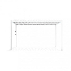 Pergola Bioclimatica 3x4 m in Alluminio Bianco