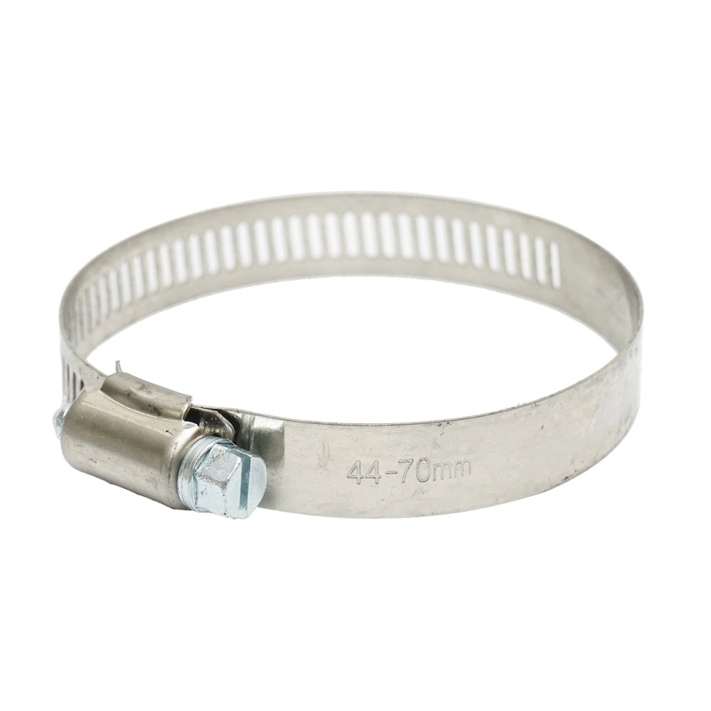 Collare per tubo in acciaio inox regolabile, 44-70 mm