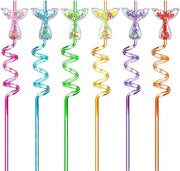 24 riette plastic riempasti per bambini - riette per festa per gelato e frutta - ideale per latte, succo e cocktail - perfette per compleanni dei bambini