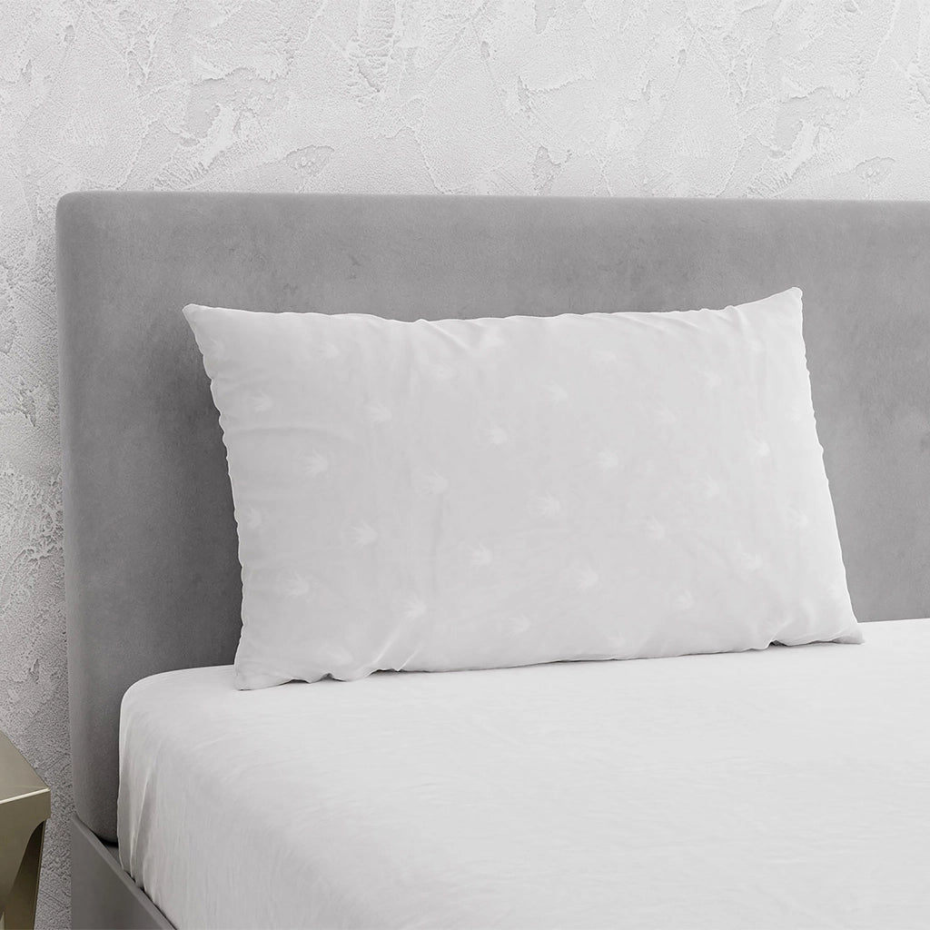Guanciale 42x72x16 cm in Memory Foam Aloe Vera Bianco