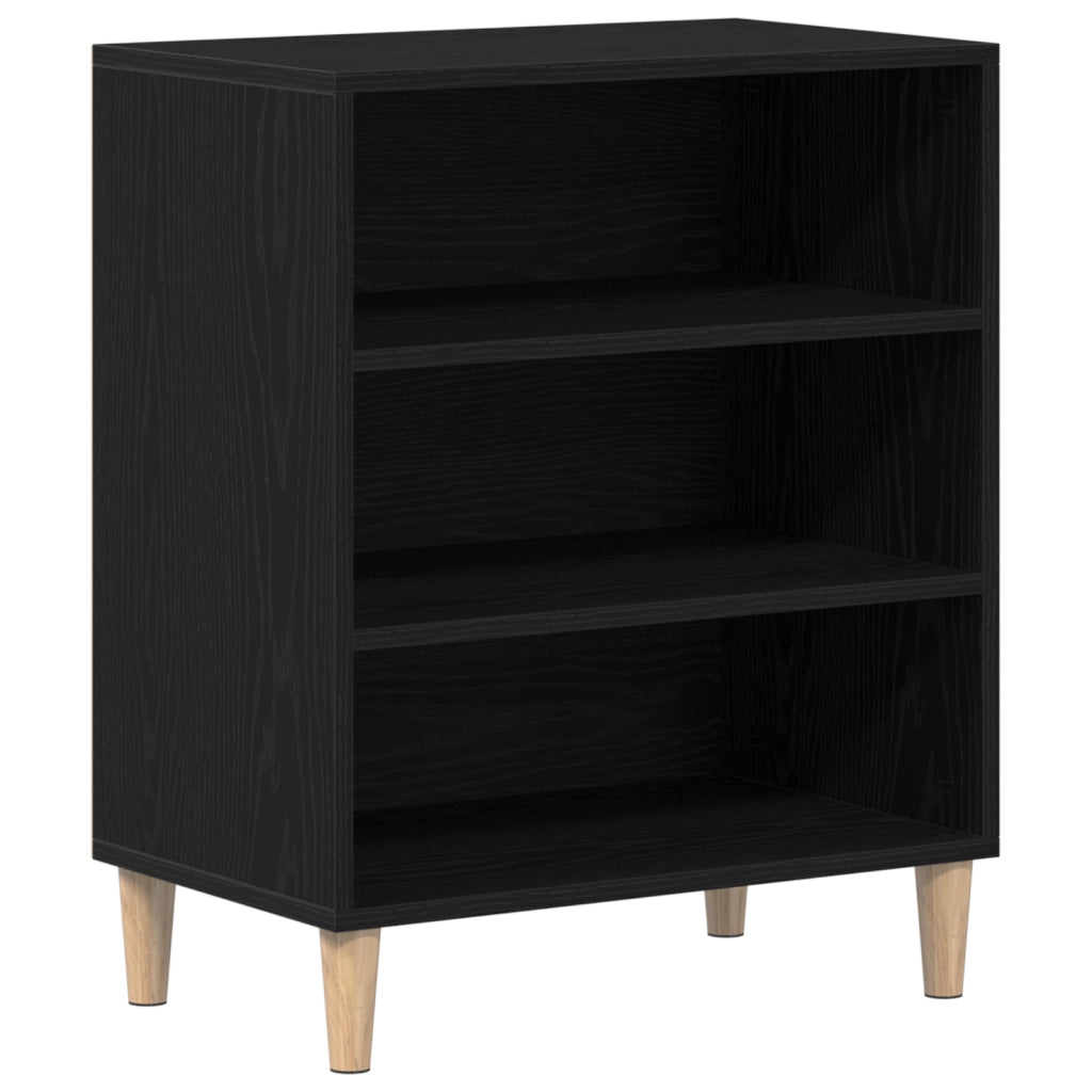 Sideboard  in Rovere Nero 57x35x70 cm in Legno ingegnerizzato