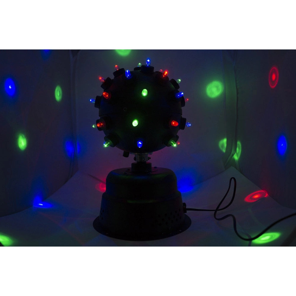 Trade Shop - Proiettore Luci Ed Effetti Led Discoteca Dj Rgb A Sfera Multicolore Rotante 220v -