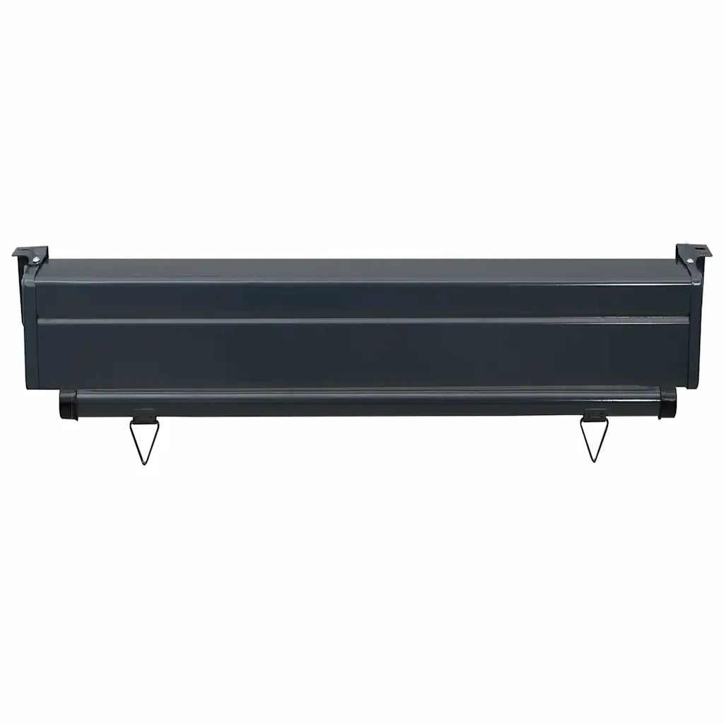 Tenda da Sole | Tenda laterale | Tendalino Laterale per Balcone 85x250 cm Marrone