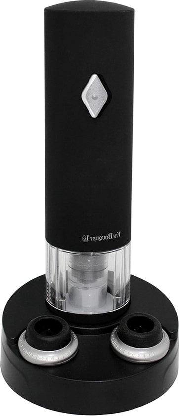 Doppi doppiatori elettrici - pompa automatica a vuoto - base ricaricabile - nero - 20 x 65 x 23 cm