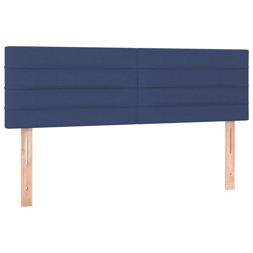 Giroletto a Molle con Materasso Blu 140x190 cm in Tessuto 3140135