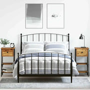 Armadio da Notte con cassetto 2 pcs Marrone 33.5 x 36 x 70 cm 871237
