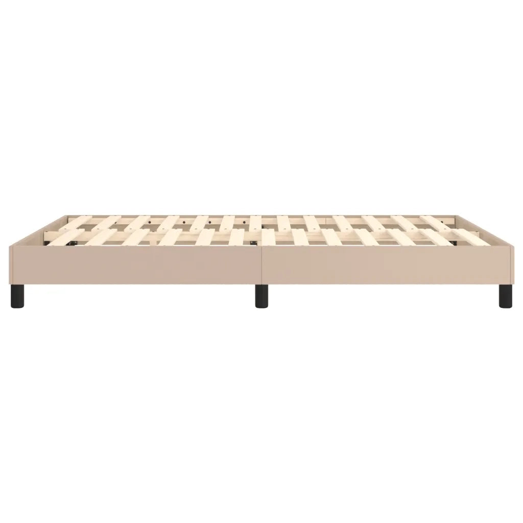 Giroletto a Molle Cappuccino 140x200 cm in Similpelle