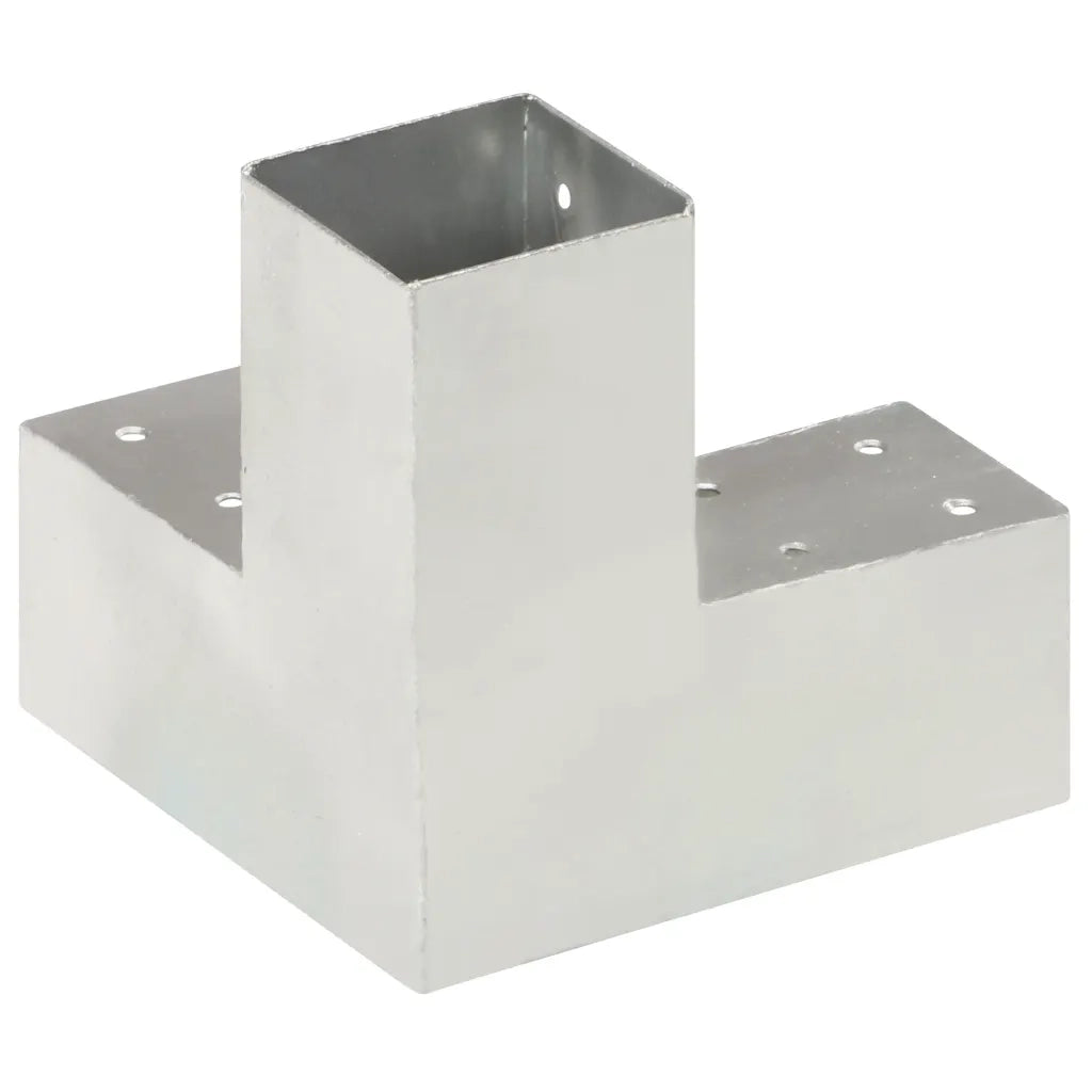 Connettore per Pali a Forma di Y in Metallo Zincato 71x71 mm cod mxl 57690