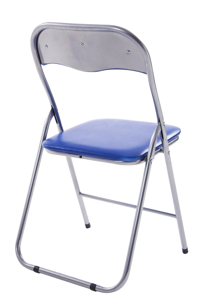 Sedia pieghevole Felix Blu/argento