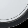PLAFONIERA PLANET 1 NERA CON VETRO BIANCO SERIGRAFATO - EGLO 83159