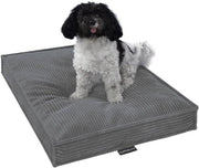 Cuscino per cani 70 x 50 cm - Schiuma viscosa - Lavabile fino a 40 °C - Respirante - Sostenibile - Certificato Oeko-Tex 100 - Letto per cani