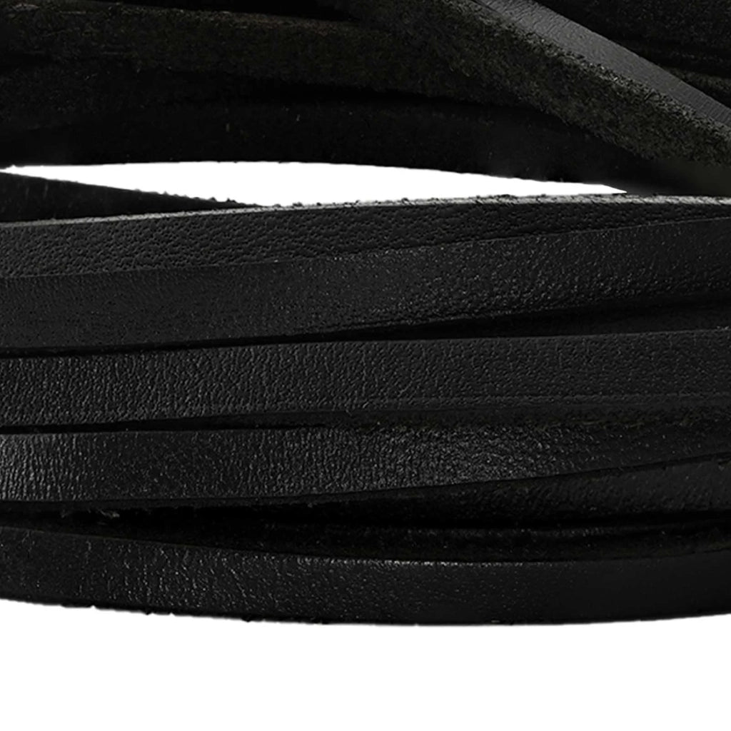 Cinturino in pelle Nero 500 x 0,3 cm Pelle 42034128