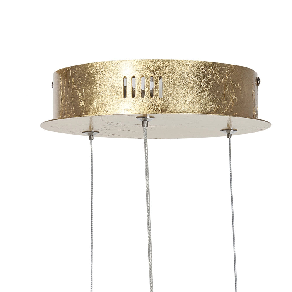 Moderna Lampada a Sospensione Illuminazione Integrata Luce LED Novità Nodo Forma Oro