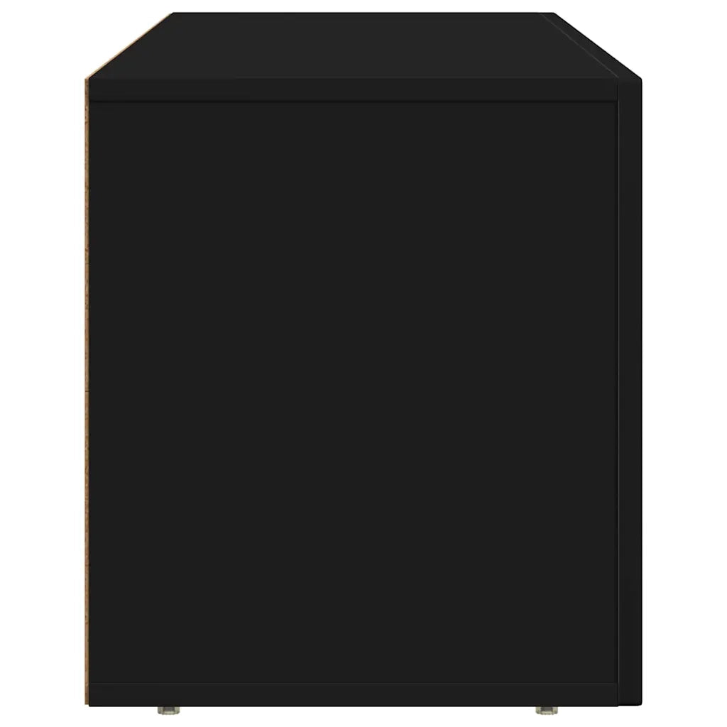 Mobile TV-Credenza per TV-Console TV Nero 100 x 35 x 40 cm Legno multistrato