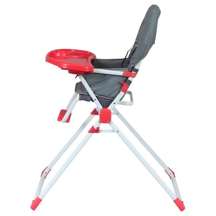 BAMBIKID sedia Grigio Rosso