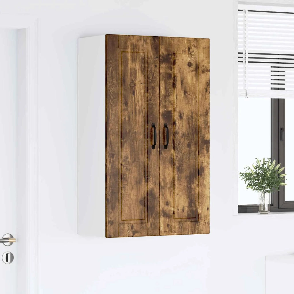 Armadietto a muro PORTO Rovere fumé 60 x 31 x 100 cm
