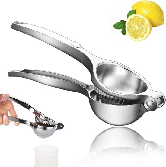 Citruspers manuale - acciaio inossidabile zinklegering - impugnatura ergonomico - per arance limoni mandarini - adatto a tutti i frutti di agrumi