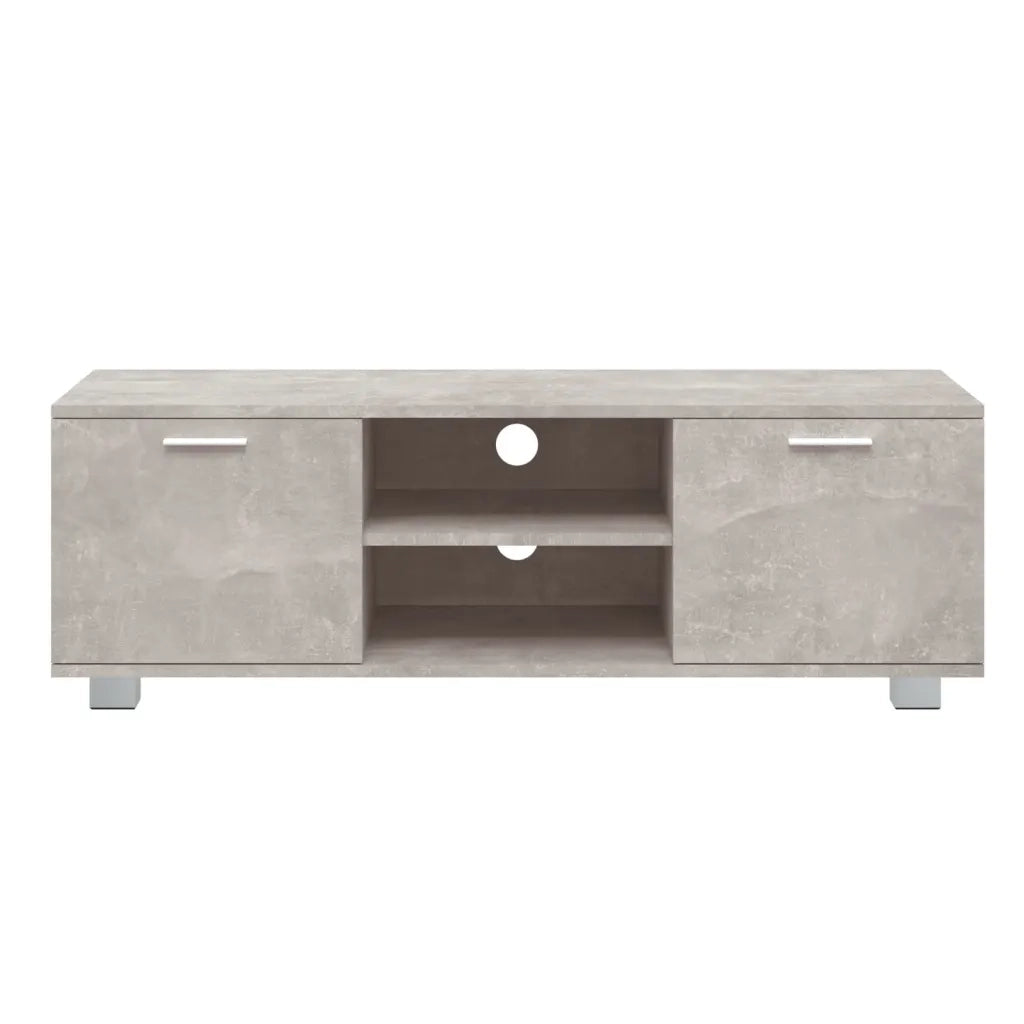 Mobile per TV Grigio Cemento 120x40,5x35 cm Legno Multistrato