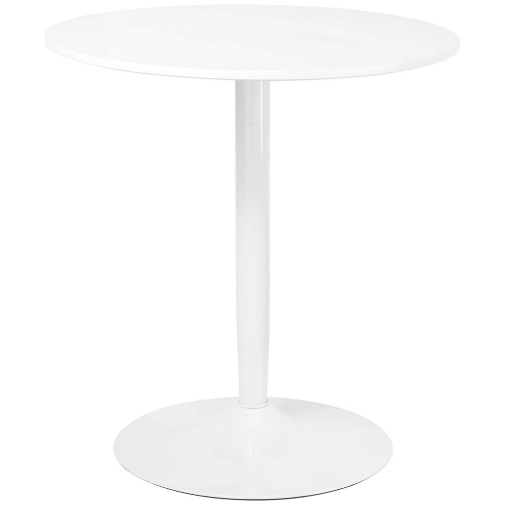 TAVOLO ROTONDO MODERNO PER 2 PERSONE Ø70X75CM BIANCO
