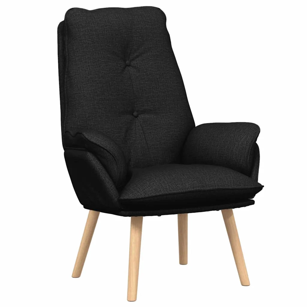 Divano Sedia-Poltrona-Poltroncina Nero 69 x 74 x 93 cm Tessuto e compensato 606145