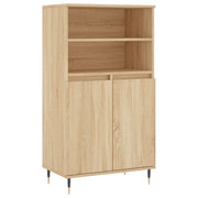 Credenza | Madia | Buffet da pranzo | Armadio da pranzo Rovere Sonoma 60x36x110 cm in Legno Multistrato