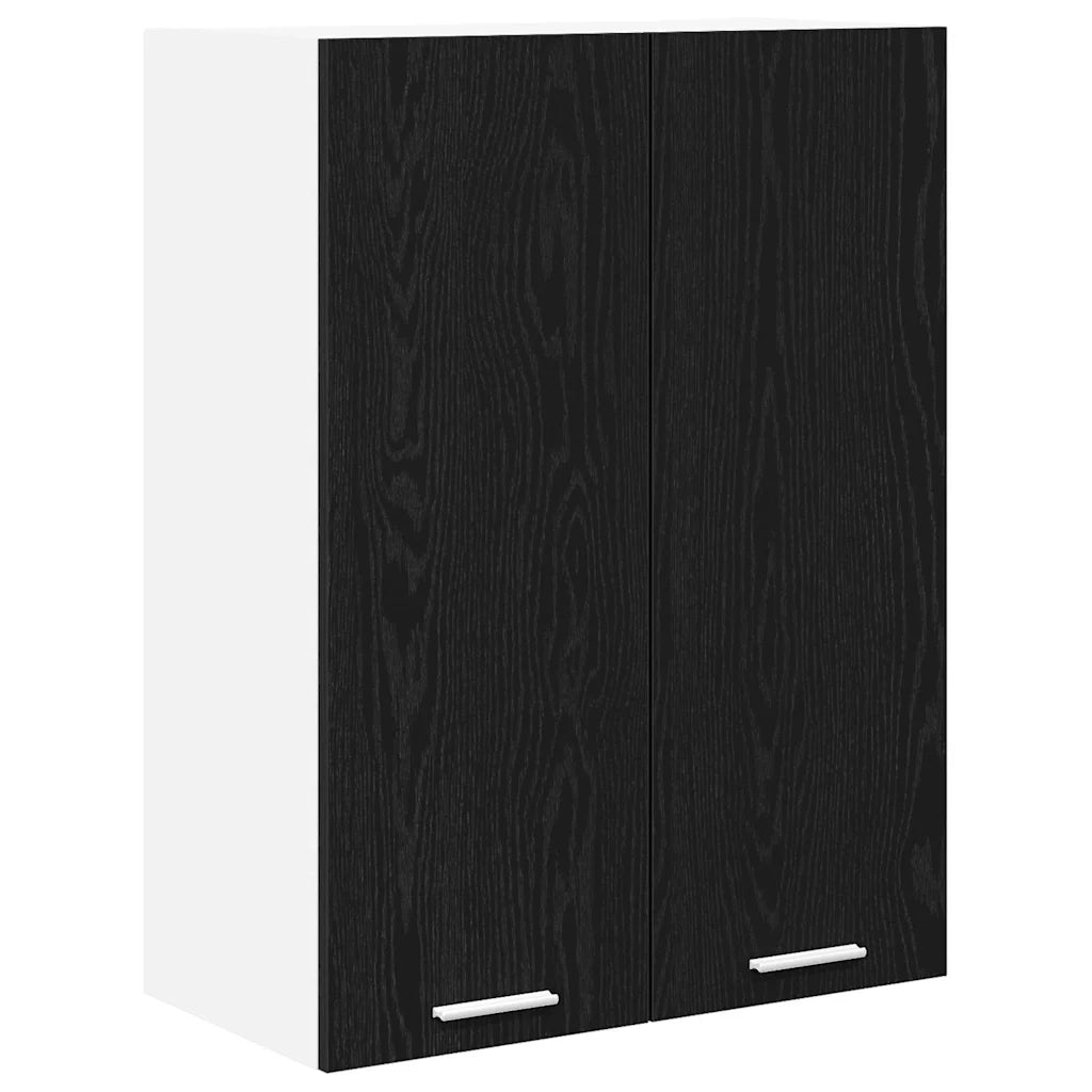 Armadio pensile Rovere Nero 60 x 31 x 80 cm Legno multistrato