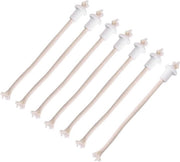 Fiamma 7 pezzi 185 mm 73 pollici supporto ceramico candelabro vetroresina resistente al calore.
