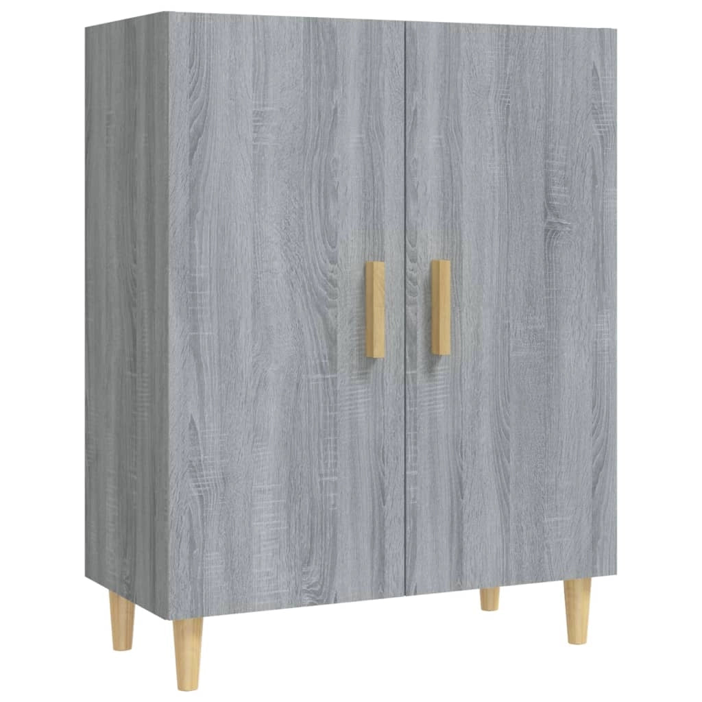 Buffet credenza cassettiera armadio mobile contenitore organizer cucina soggiorno salotto Sonoma 70 x 34 x 90 cm legno ingegnerizzato grigio 02_0036509