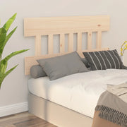 Testiera per Letto 123,5x3x81 cm in Legno Massello di Pino 819110