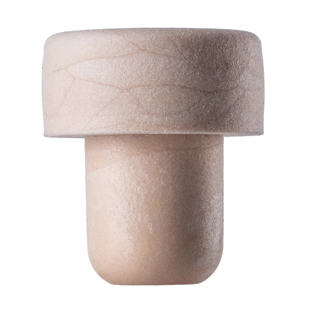 Tappi per bottiglie a forma di fungo KADAX, per liquori, diametro 17,5 mm, 10 pezzi.