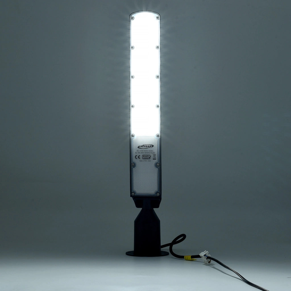 LAMPIONE LED STRADALE 100W LUCE FREDDA 6500K° - ALTA EFFICIENZA ENERGETICA ILLUMINAZIONE ESTERNA RESISTENTE E DURATURA