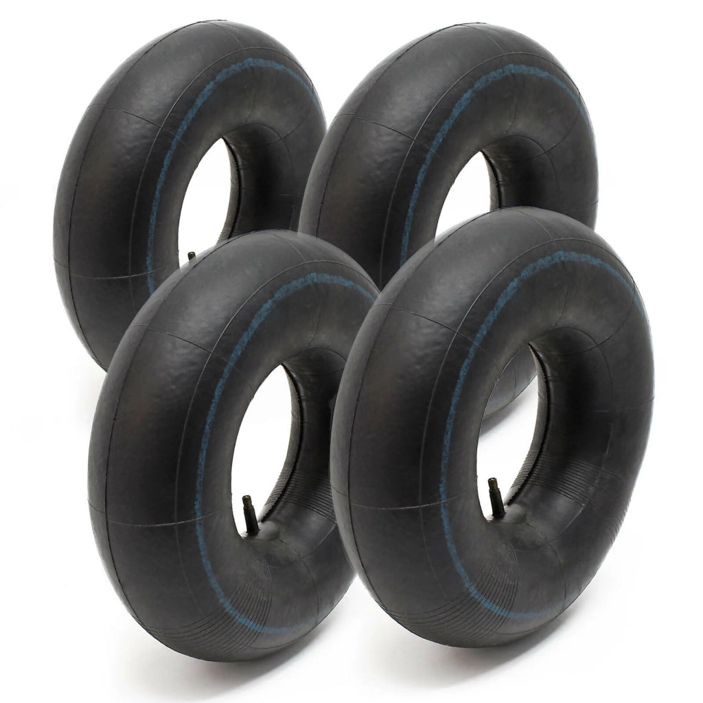 Set di 4 camere d'aria per carriole 4.00-8 tr13 valvola pneumatico ruota carrello trasporto 16_0001256