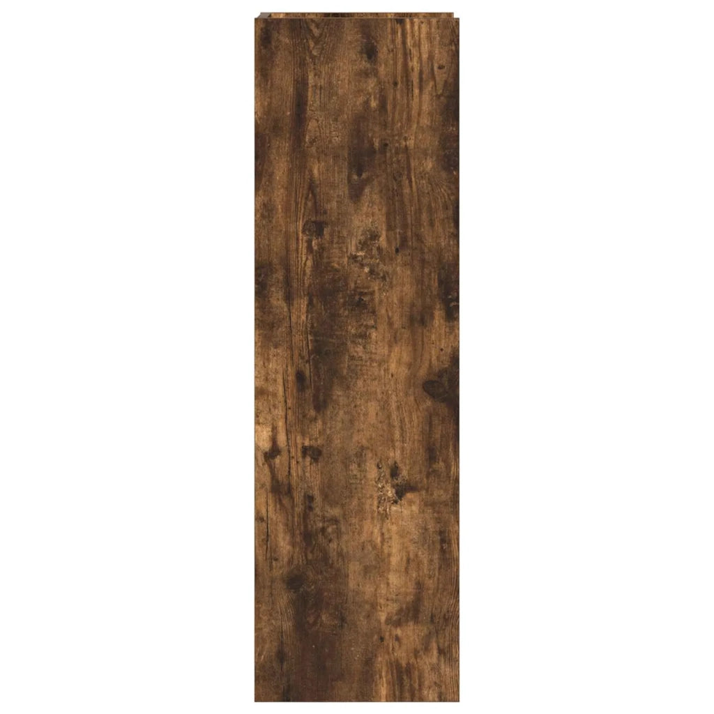 Supporto per piante Quercia Affumicata 30 x 30 x 100 cm 899570