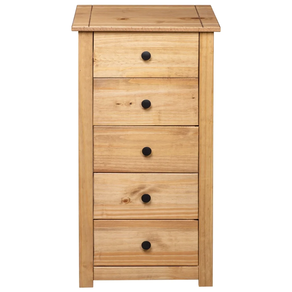 Credenza-Buffet-Armadio da cucina 46x40x89 cm in Legno Massello di Pino Panama Range
