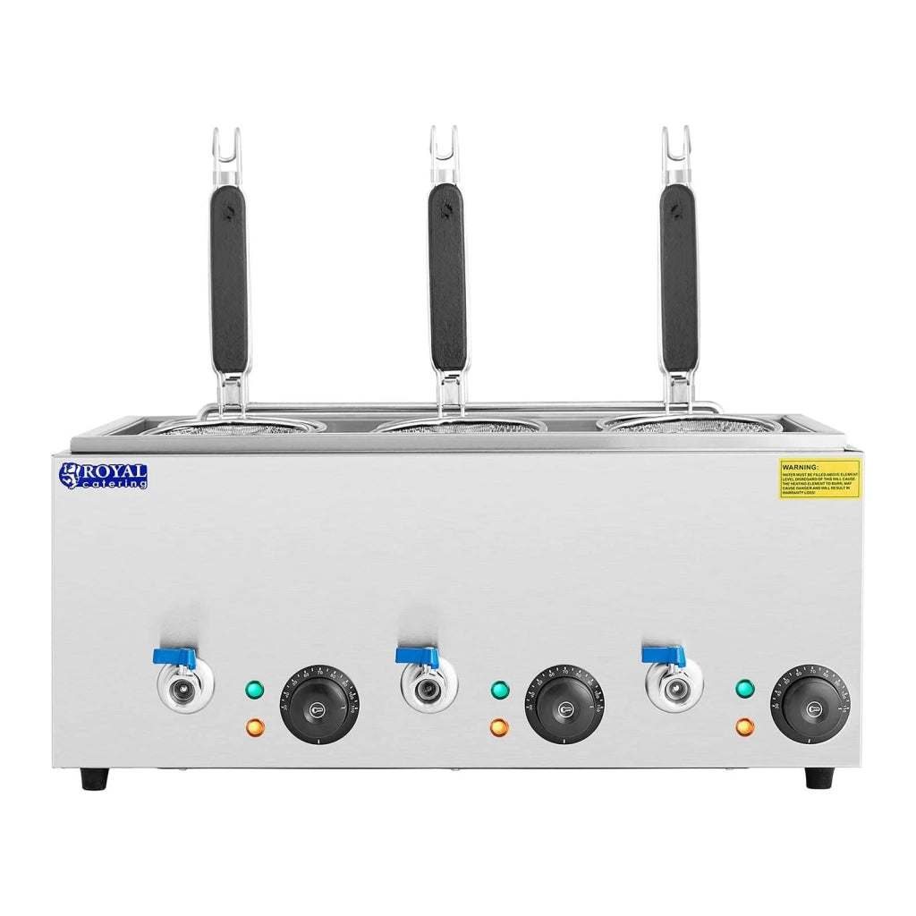 Cuocipasta cuocipasta a 6 cestelli 3000 watt intervallo di temperatura: 30 - 110 °C acciaio inox 14_0003942