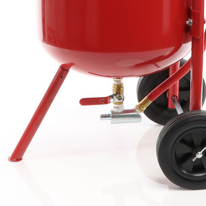 Sabbiatrice portatile da 38 L Attrezzo per sabbiatura ad aria compressa con accessori