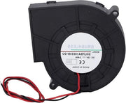 Ventilatore senza batteria 12V 2.4A Turbina a doppia elica soffiante silenzioso ventilazione e raffreddamento per picnic e campeggio