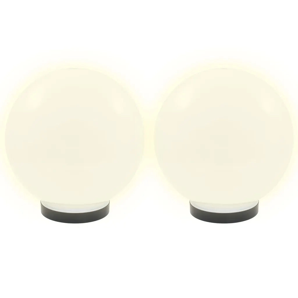 Set Lampade a LED Sferiche 2 pz 25 cm in PMMA CFW9063329