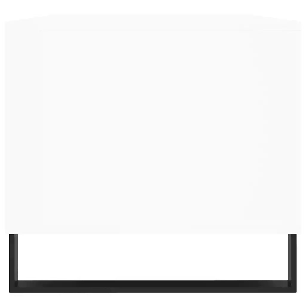 Tavolino da salotto | Tavolino da caff¨¨ | Tavolino da Soggiorno Bianco 90x49x45 cm in Legno Multistrato