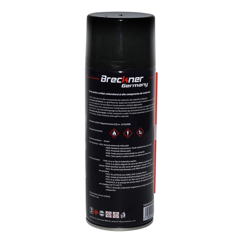 Spray pulitore per carburatori 400 ml, Spray per pulizia dei carburatori