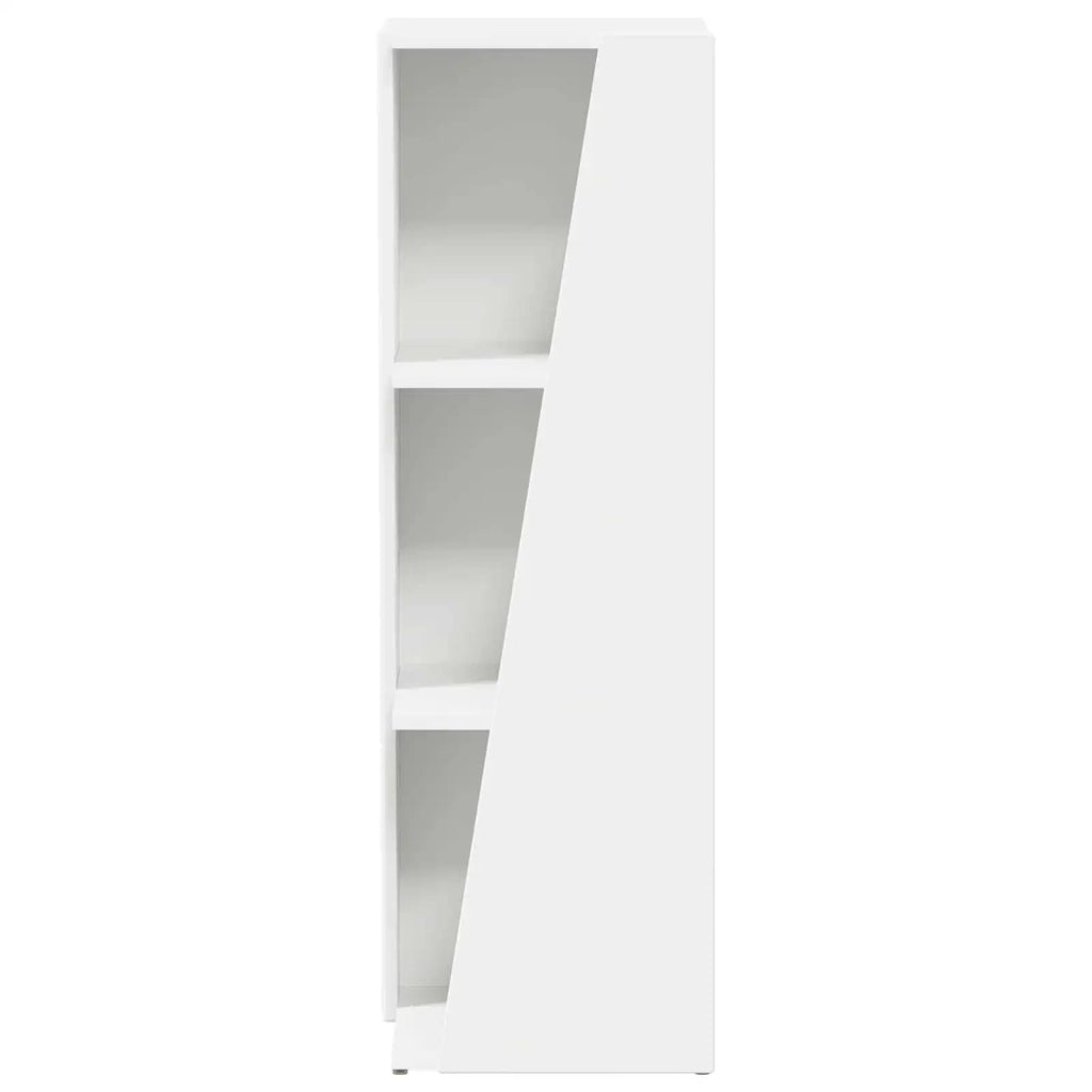 Mensola laterale 33 x 32 x 100,5 cm Legno ingegnerizzato Bianco 892417
