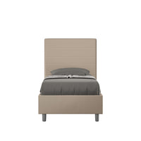 Letto Singolo 80x200 cm Senza Rete Focus Tortora