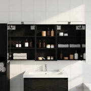Set di Armadi da Bagno con lo scaffale 3 pcs 140 x 14,5 x 70 cm 3403785
