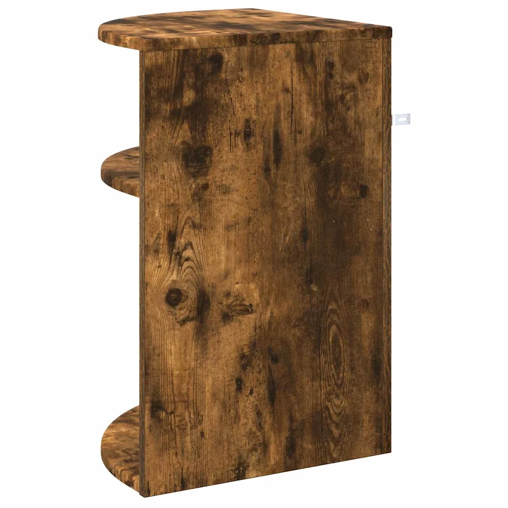 Tavolino Rovere fumé 39,7 x 39,7 x 60 cm Legno multistrato 891135