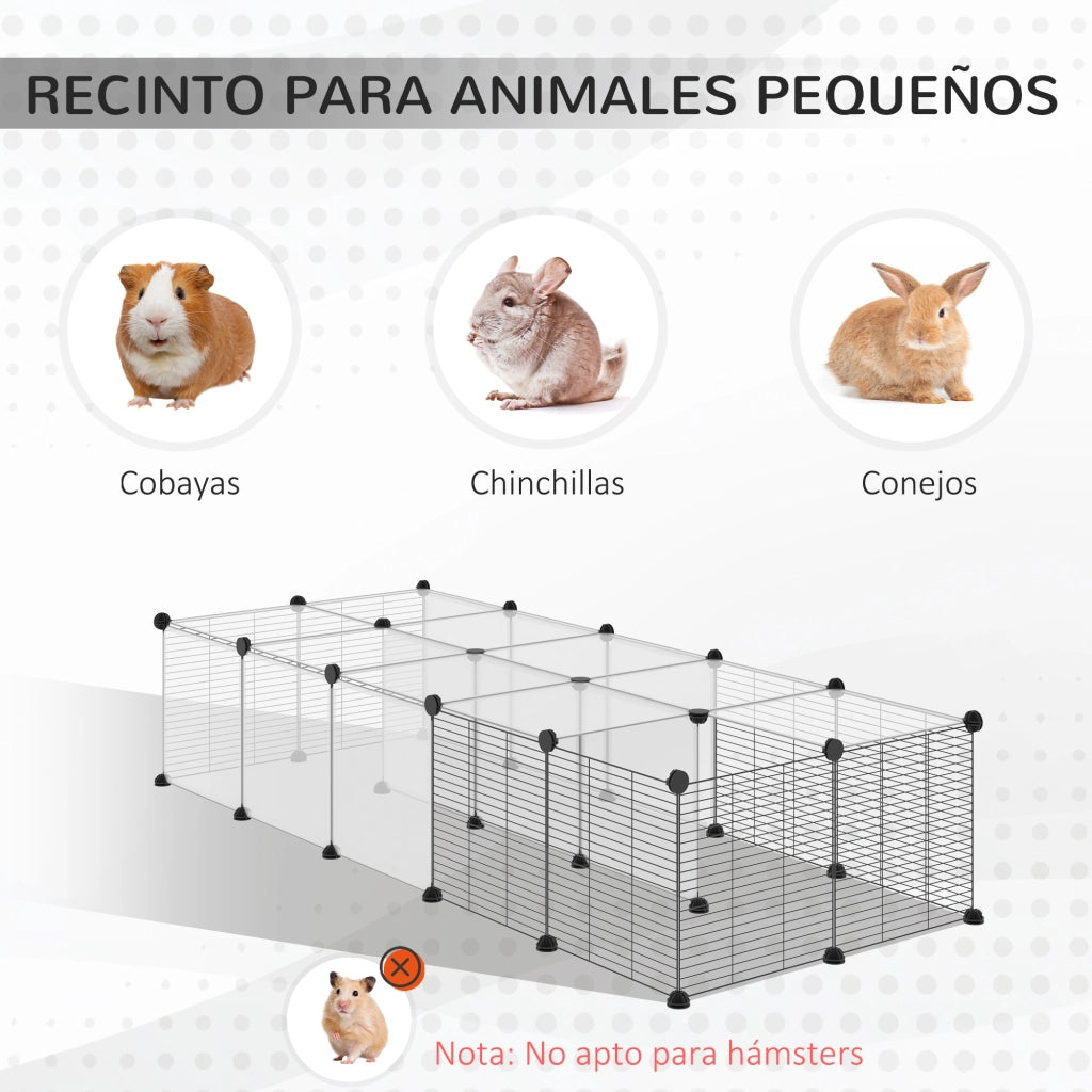 Recinto per Animali Domestici ¨C zephmum ¨C Grigio 140x70x70 cm