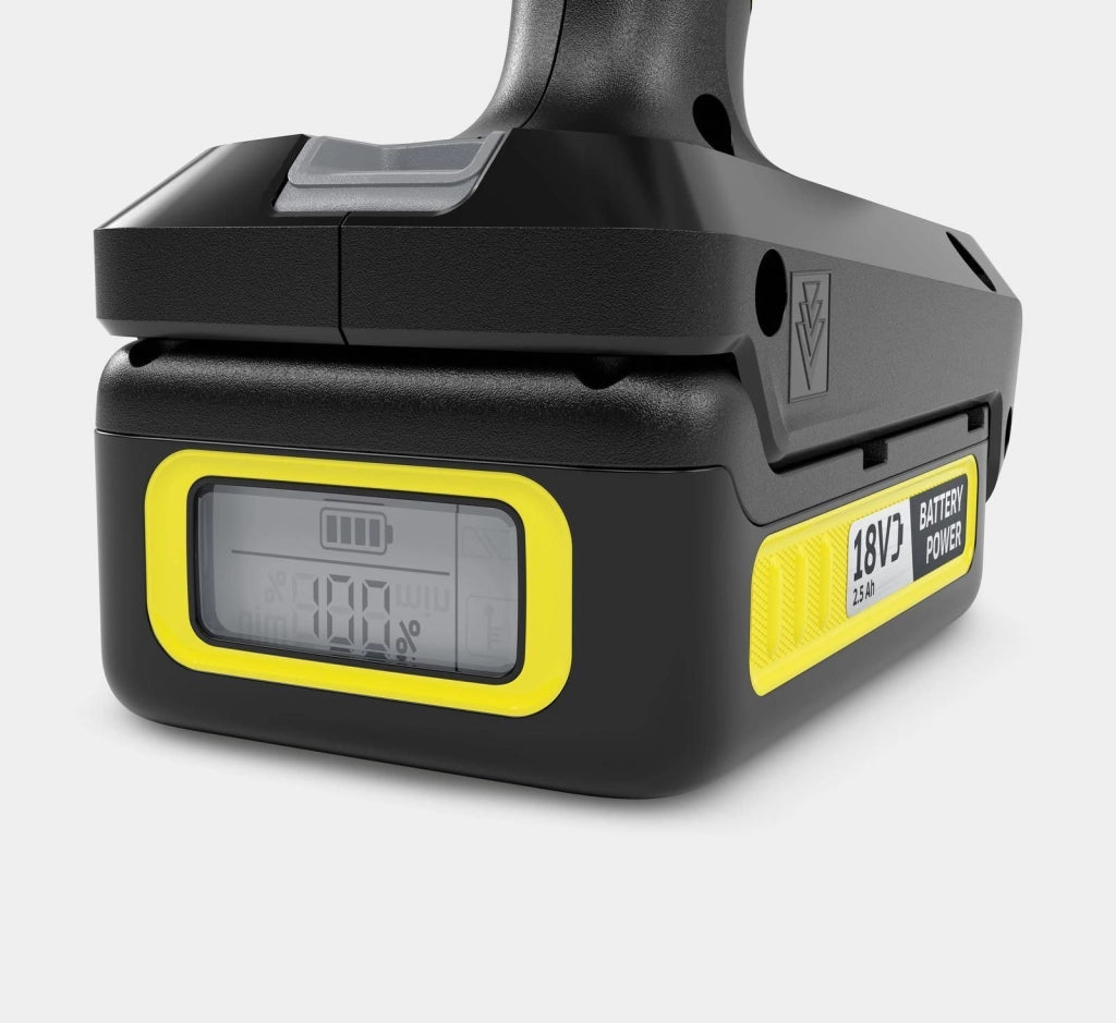 Kärcher KHB 6 Battery Set idropulitrice Compatta Batteria 200 l/h Nero, Giallo