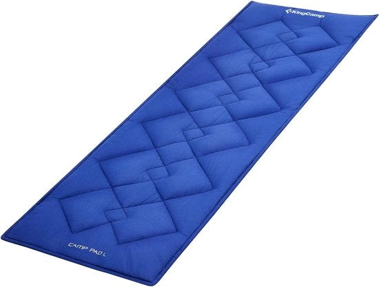 Cuscino di comfort per lettini da campeggio, lettini da giardino e poltrone da giardino, dimensioni 190 × 64 cm