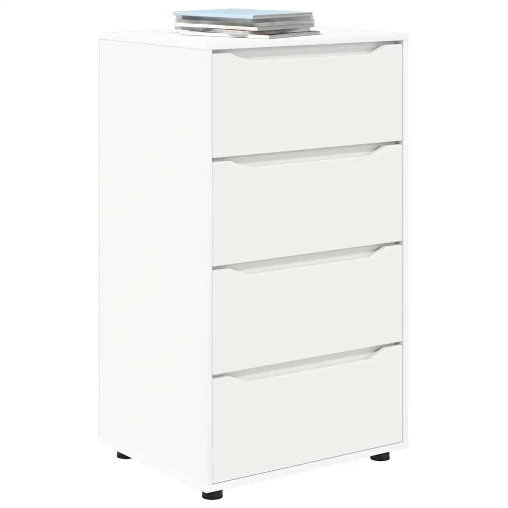 Armadi di Stoccaggio Bianco 60 x 48 x 105 cm Legno multistrato