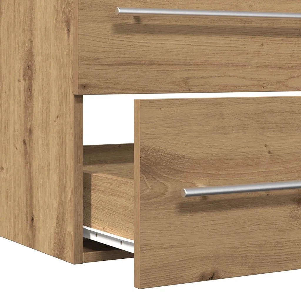 Mobile Lavabo Bagno Artigianale 100x38,5x48cm Legno Multistrato 862537